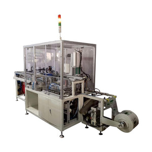 PE glove bagging machine